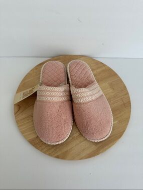 Muk Luks Cathy Scuff Womens Memory Foam Slip-On Slippers
